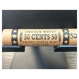 Roll of Lincoln Wheat Cents, 1909-1958