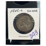 1945-S Jefferson Nickel, Wartime Issue