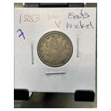 1883 Liberty Head No Cents Nickel