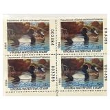 1994 Virginia Waterfowl Signed Duck Plate Block
