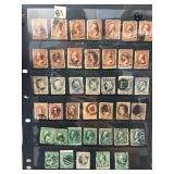 Early United States Postage Stamps