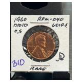 1960-D/D/D Lincoln Cent RPM-040 DDO FS