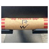 Roll of Mixed Wheat Cents