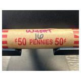 Roll of Mixed Wheat Cents
