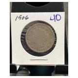 1906 U.S. Liberty Head Nickel Coin