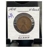 1915 United States Lincoln Wheat Cent