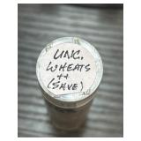 Roll of UNC Wheat Cents " Coins Labeled Saveï¿½