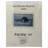 Sam Houston Duck Co. Black Lab and Mallard Stamp