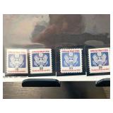 U.S. Official Mail Mint Stamp Set (4)