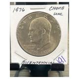 1976 Eisenhower Bicentennial Dollar