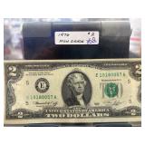 1976 Two-Dollar Bill, High-Grade Condition