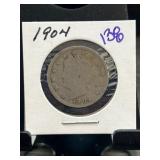 1904 Liberty Head V Nickel