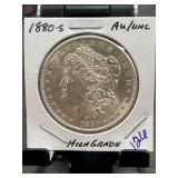 1880-S Morgan Silver Dollar in High Grade