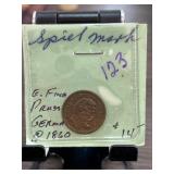 1860 Prussia German Coin Featuring Wilhelm I