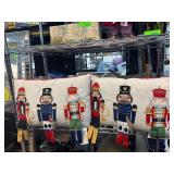 Nutcracker Pillows with Decorative Details