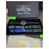 Invicta Special Edition Watch Set With Straps