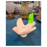 White Ceramic Figural Dove by Svensk Slojd
