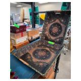 PIER 1 Floral Tray Set