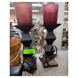 Geometric Electric Candle Holders