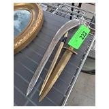 Two Decorative Blades