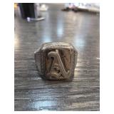 Sterling Silver Ring with 