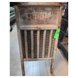 National Washboard No. 801 and Clothespin Jar