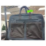 Lucchese Leather Two-Tone Briefcase Bag