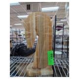 Carved Onyx Horse Head Sculpture
