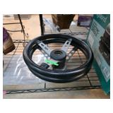 Classic Three-Spoke Black Steering Wheels