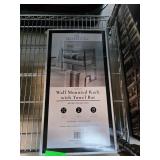 Wall Mounted Rack with Towel Bar