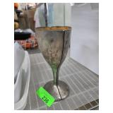 Lenox Pewter-Look Heart-Shaped Goblet