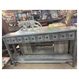 Powell Console Table with Multiple Drawers