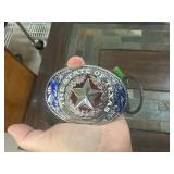 Decorative Texas Star Belt With Buckle