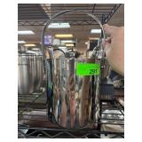 Metal Ice Bucket with Lid and Handle