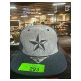 Blue and Gray Black Eagle Baseball Cap