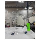 Mikasa Martini Glasses with Patterns