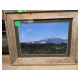 Framed Landscape Photograph by Unknown Artist