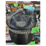 Harley-Davidson Motorcycle Cap with Chain Trim