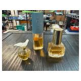 Three Fragrance Perfume Bottles
