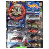 Die-Cast NASCAR and Hot Wheels Cars