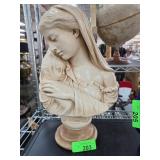 Bust of a Woman, Signed and Dated