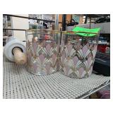 Art Deco-Inspired Glass Tumblers