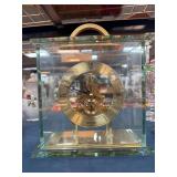 Seiko Glass Case Skeleton Mantel Clock