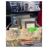 Picture Frames, Globe Paperweight, and Stapler