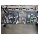 Flatware Collection with Mixed Patterns