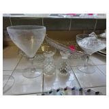 Glassware Including Bowls and Glasses