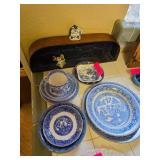 Blue and White China Dishware