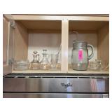 Clear Glassware and Decanters