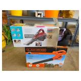 Sealed Black+Decker Blower With Shark Vacuum