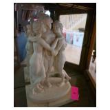 Alabaster Sculpture of the Three Graces